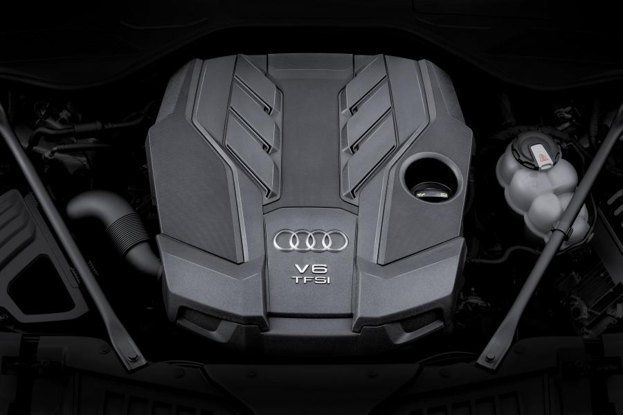 Моторный отсек Audi A8 L 55 TFSI Quattro (D5) 2017 года  (WW) (фото 27 из 116)